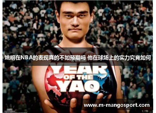 姚明在NBA的表现真的不如预期吗 他在球场上的实力究竟如何